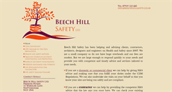 Desktop Screenshot of beechhillsafety.co.uk